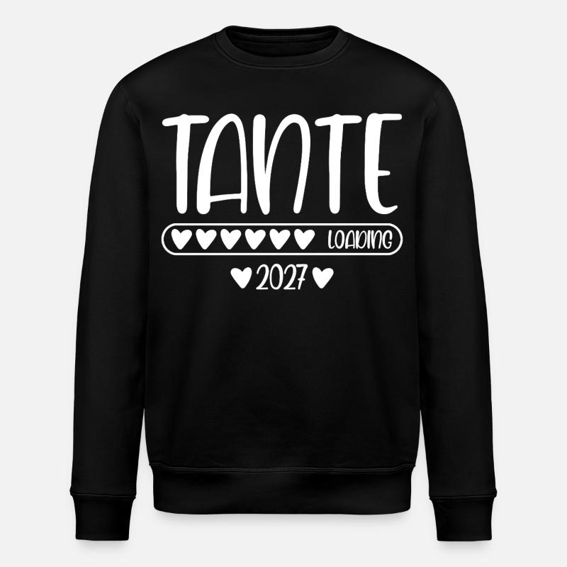 Aunt 2027 loading - Stanley/Stella ROLLER Unisex Organic Sweatshirt - black