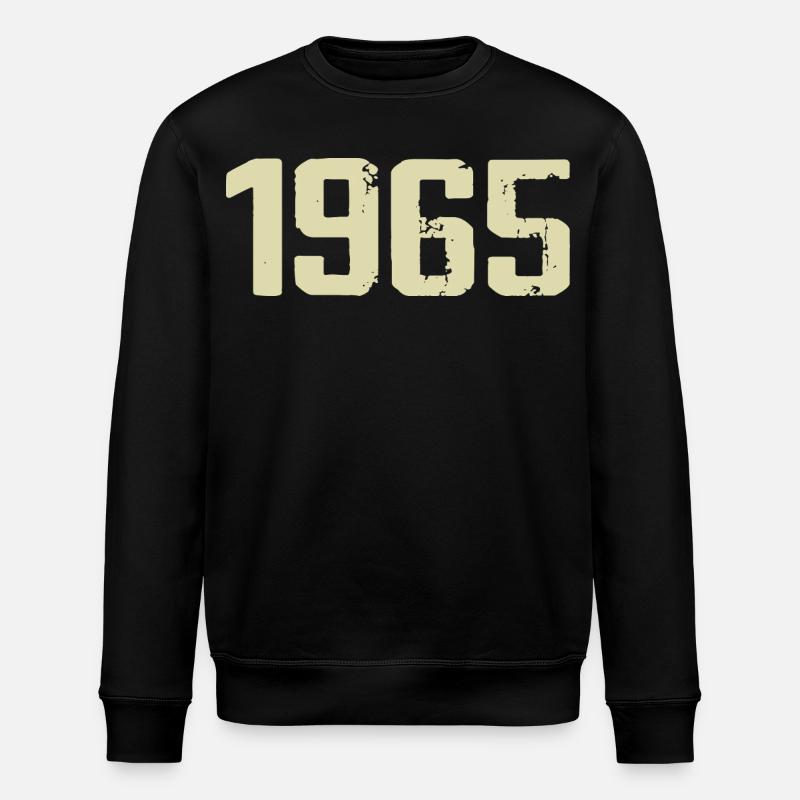 Jubilé 1965 - Sweat bio ROLLER Stanley/Stella Unisexe - noir
