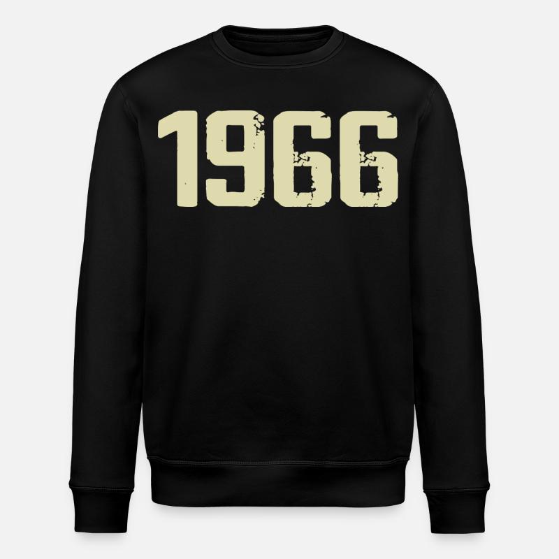 Jubilé 1966 - Sweat bio ROLLER Stanley/Stella Unisexe - noir