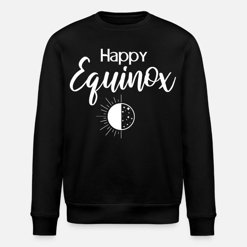 Joyeux équinoxe Pâques Printemps païen d’Ostara - Sweat bio ROLLER Stanley/Stella Unisexe - noir