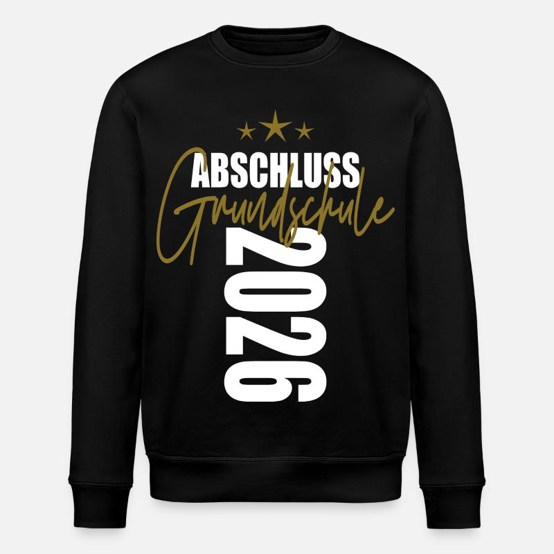 Abschluss_Grundschule_2026 - Stanley/Stella Unisex Bio-Sweatshirt ROLLER - Schwarz