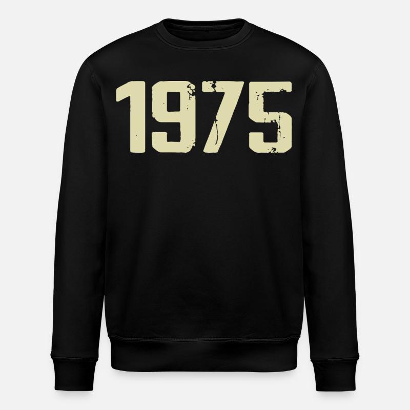 Jubilé 1975 - Sweat bio ROLLER Stanley/Stella Unisexe - noir