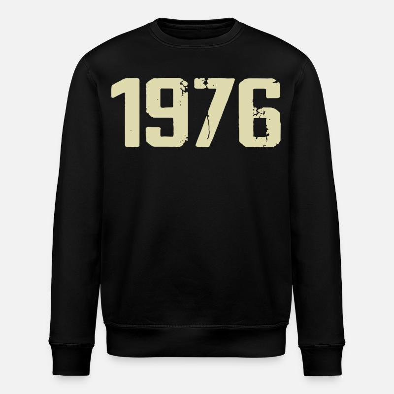 Jubiläum 1976 - Stanley/Stella Unisex Bio-Sweatshirt ROLLER - Schwarz