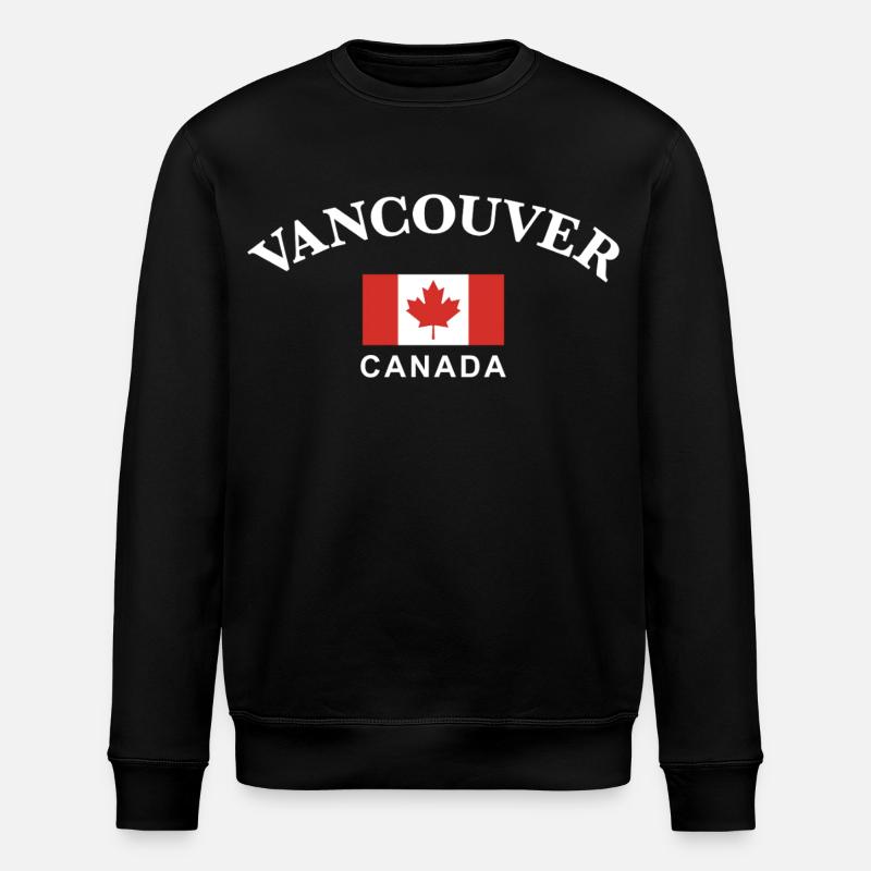 Vancouver, Canada - Sweat bio ROLLER Stanley/Stella Unisexe - noir