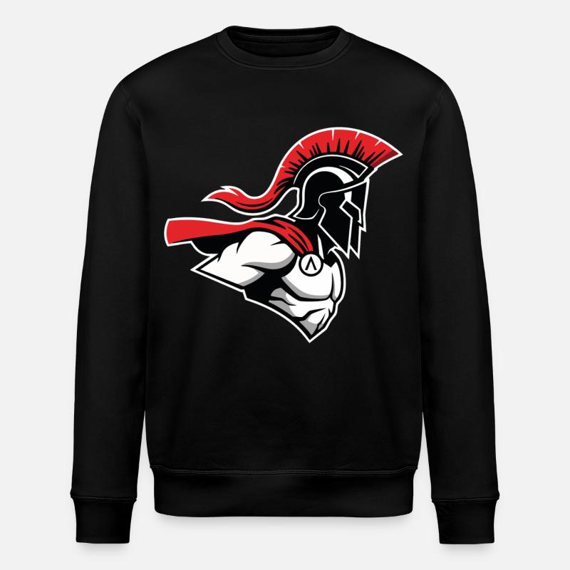 Spartiate Guerrier Alpha Mascotte Spartan Power - Sweat bio ROLLER Stanley/Stella Unisexe - noir