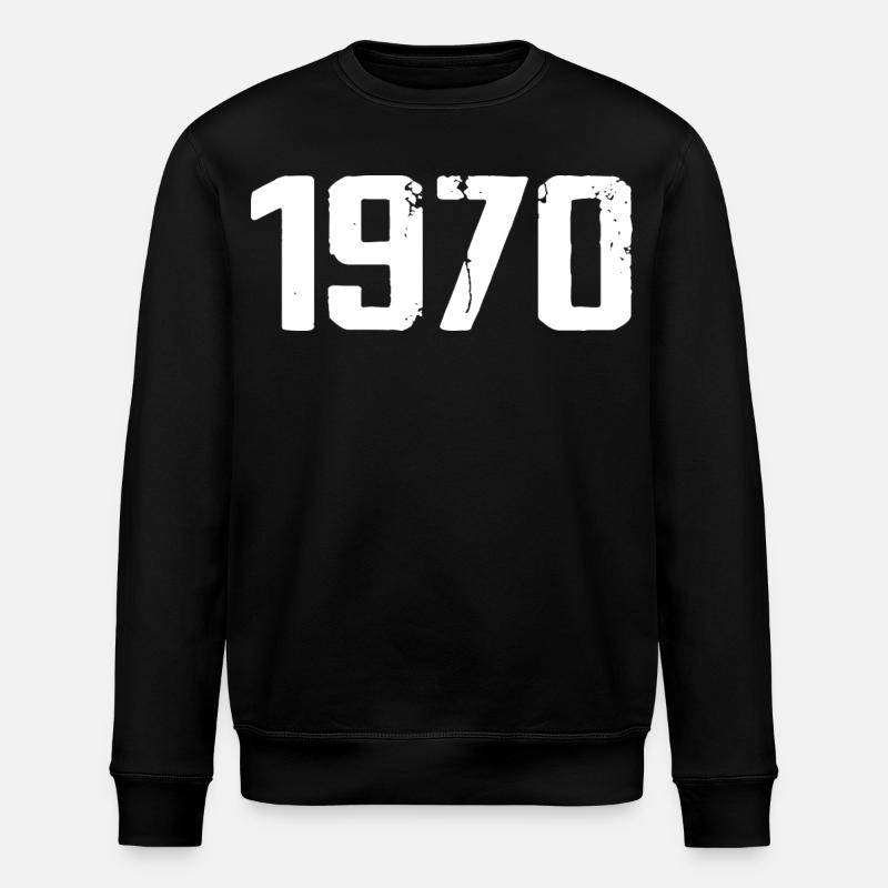 1970 - Stanley/Stella Unisex Bio-Sweatshirt ROLLER - Schwarz