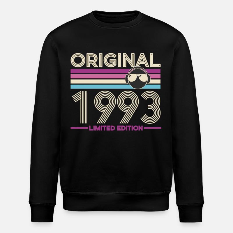 Original 1993 Édition Limitée Rétro - Sweat bio ROLLER Stanley/Stella Unisexe - noir