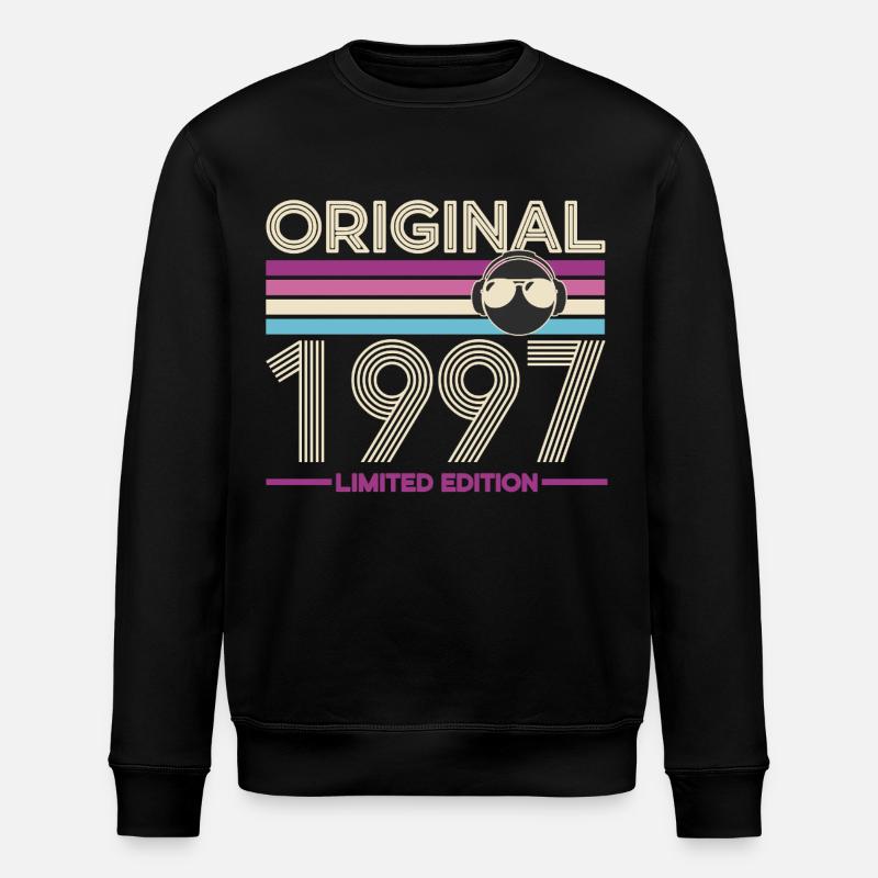 Original 1997 édition limitée rétro - Sweat bio ROLLER Stanley/Stella Unisexe - noir