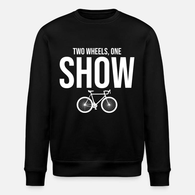 Professionel cykelakrobatik performancekunst - Stanley/Stella økologisk unisex-sweatshirt ROLLER - sort