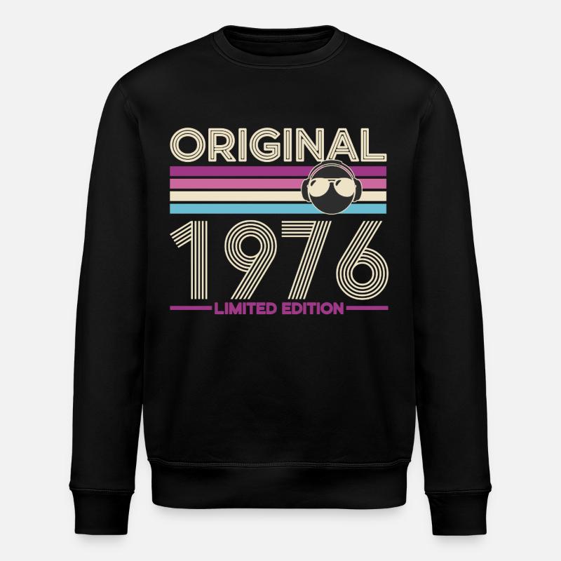 Original 1976 Edition Limitée - Sweat bio ROLLER Stanley/Stella Unisexe - noir