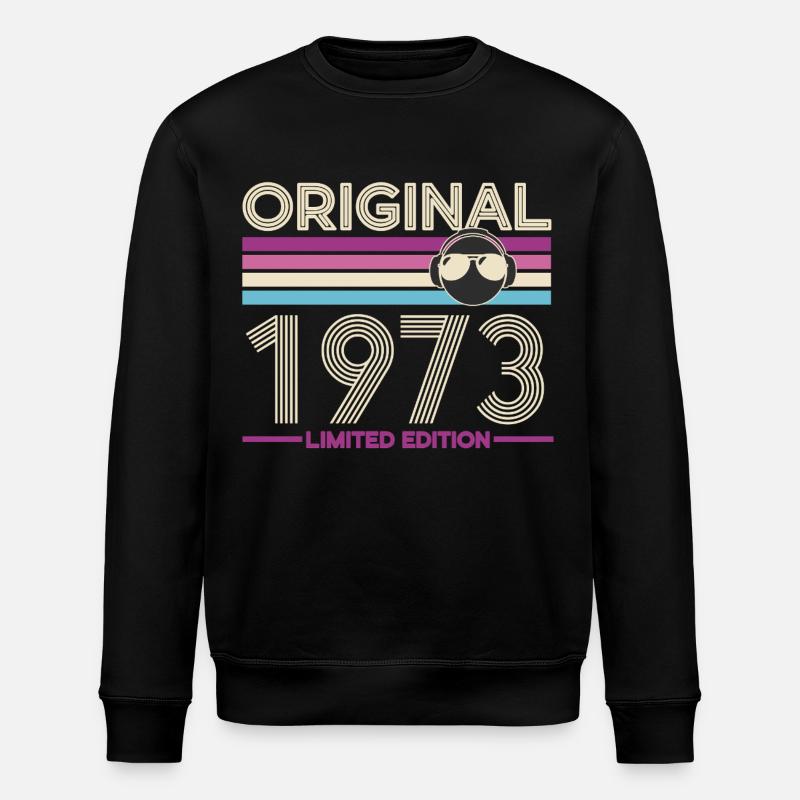 Original 1973 Retrowave Casque Edition - Sweat bio ROLLER Stanley/Stella Unisexe - noir