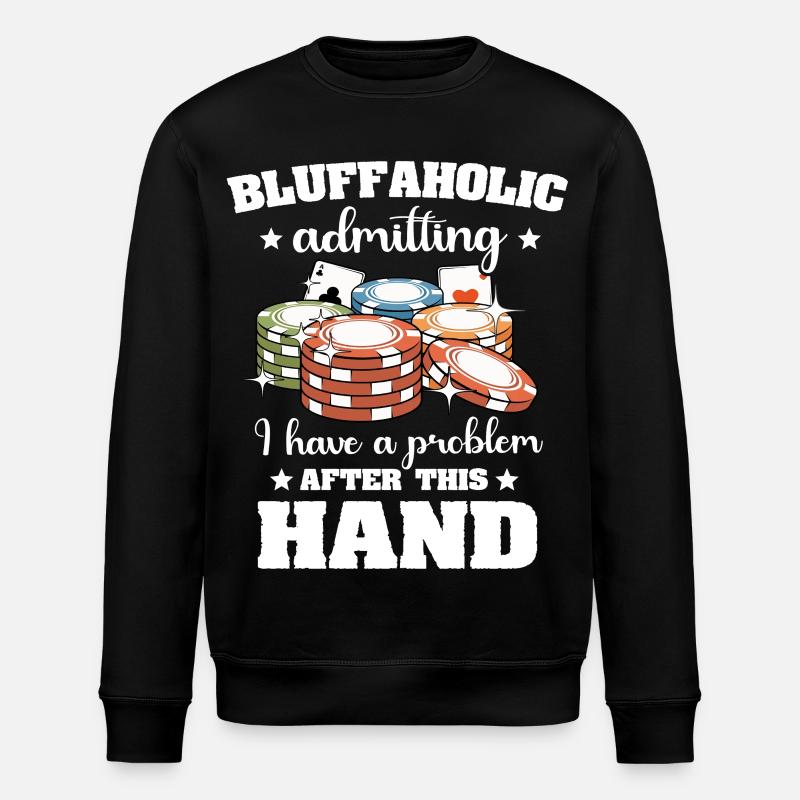 Poker Poker Joueurs - Sweat bio ROLLER Stanley/Stella Unisexe - noir