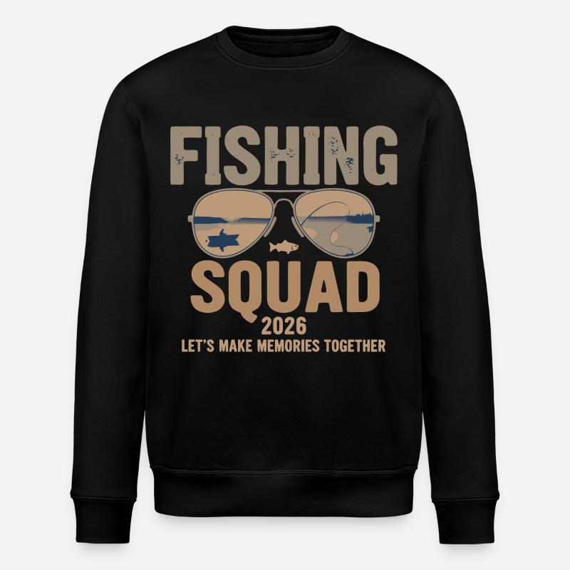 Fishing Squad 2026 - Stanley/Stella Unisex Bio-Sweatshirt ROLLER - Schwarz