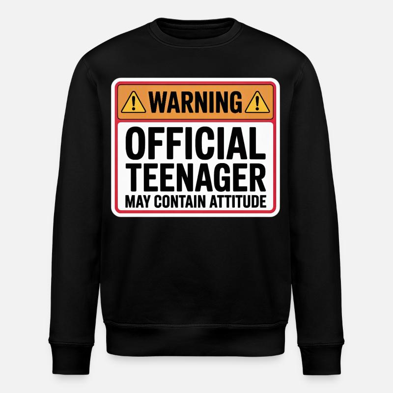 Adolescent - Sweat bio ROLLER Stanley/Stella Unisexe - noir