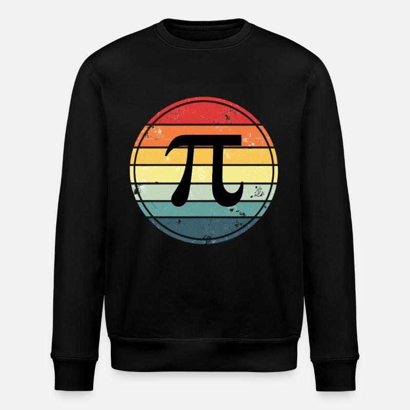Pi Mathematics - Stanley/Stella ROLLER Unisex Organic Sweatshirt - black