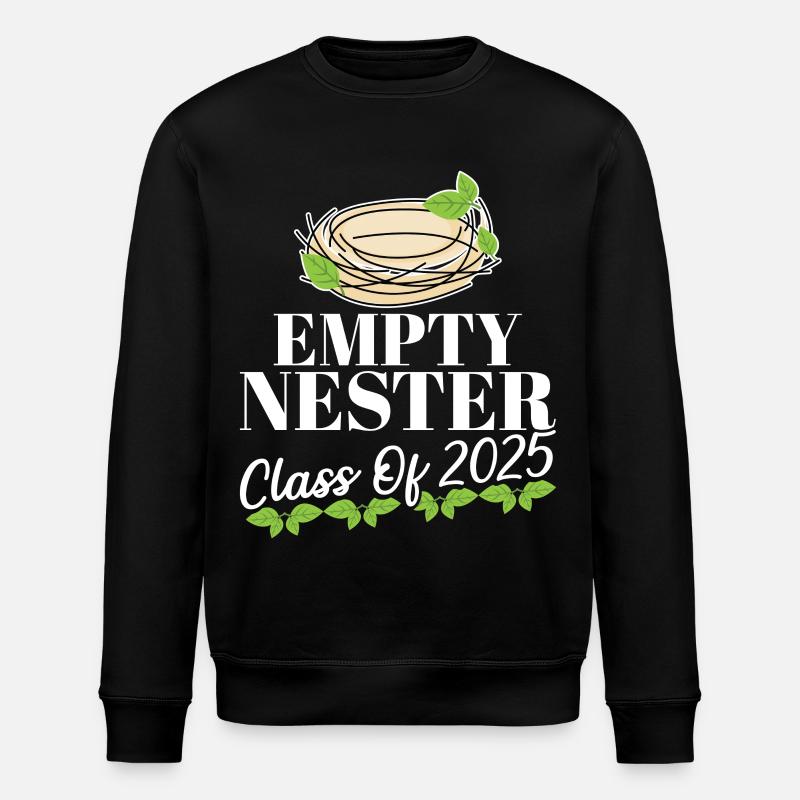 Empty-Nest-Syndrom Sohn Highschool-Absolvent Leer - Stanley/Stella Unisex Bio-Sweatshirt ROLLER - Schwarz
