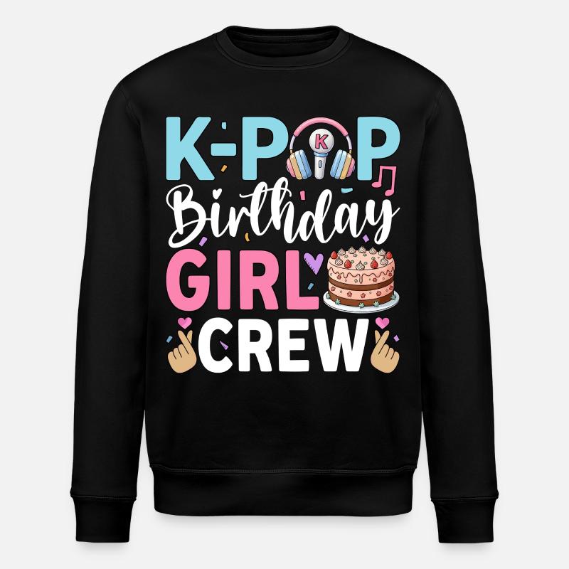 Équipe des filles d’anniversaire K-Pop - Sweat bio ROLLER Stanley/Stella Unisexe - noir