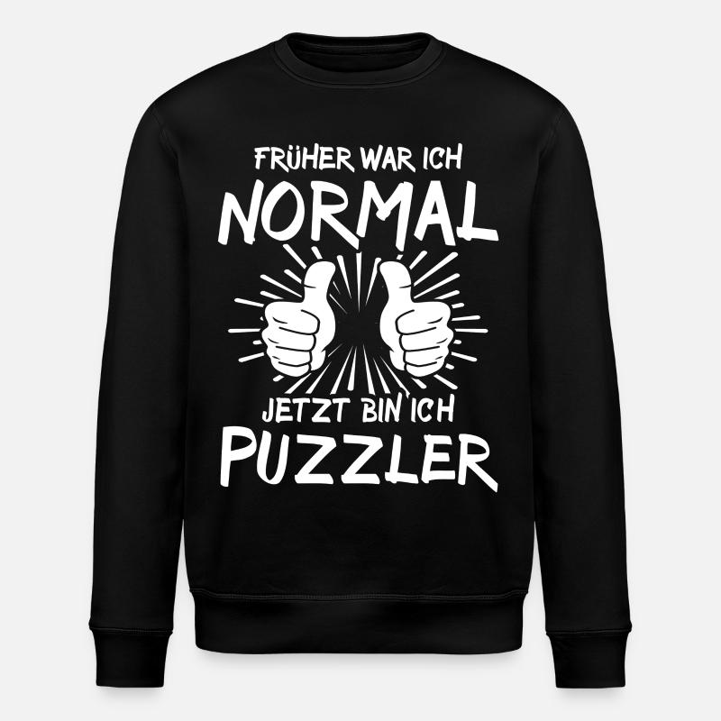 Puzzler - Stanley/Stella Unisex Bio-Sweatshirt ROLLER - Schwarz