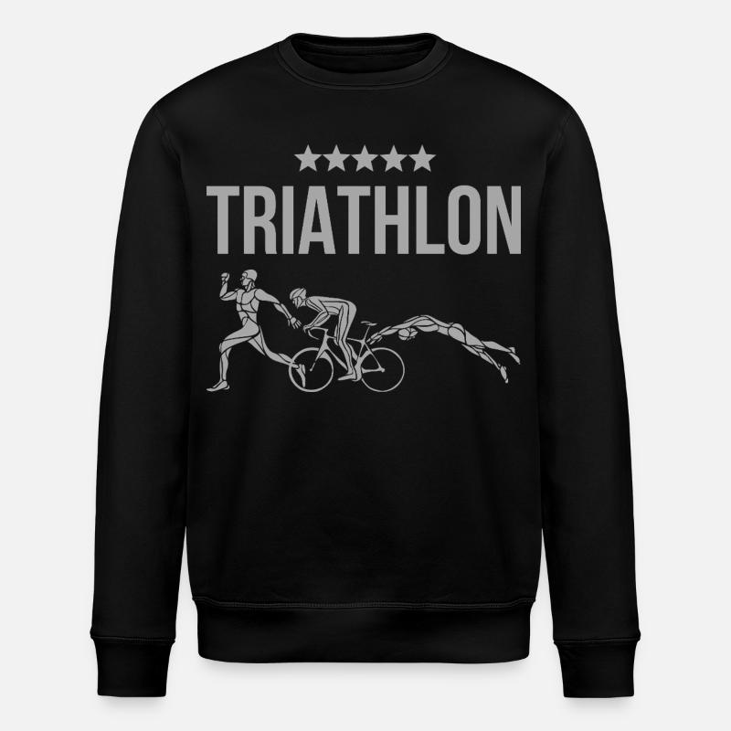 Triathlon - Sweat bio ROLLER Stanley/Stella Unisexe - noir