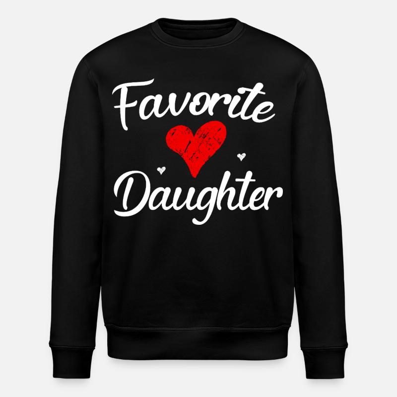 Lieblingstochter - Stanley/Stella Unisex Bio-Sweatshirt ROLLER - Schwarz