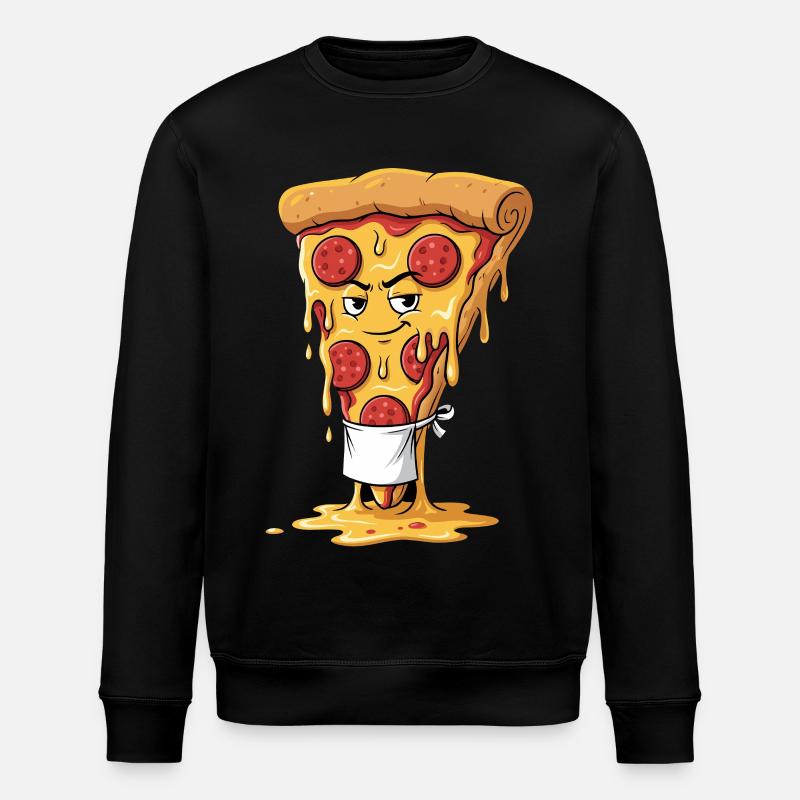 Tablier à pizza cool - Sweat bio ROLLER Stanley/Stella Unisexe - noir