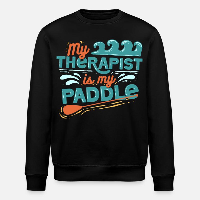 Stand Up Paddle - Stanley/Stella Unisex Bio-Sweatshirt ROLLER - Schwarz