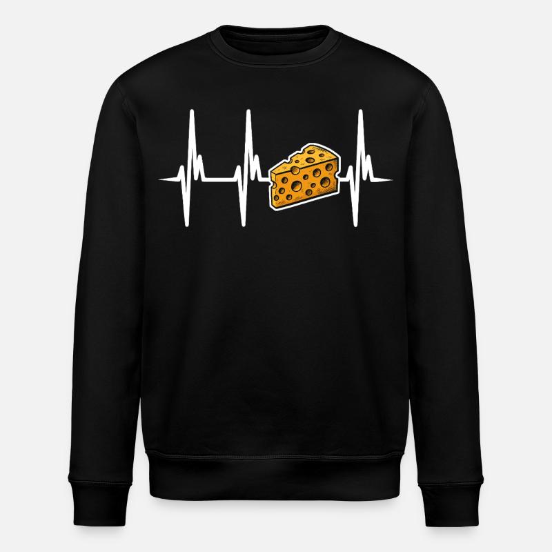J’adore le fromage - Sweat bio ROLLER Stanley/Stella Unisexe - noir