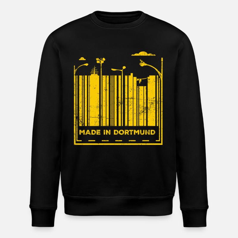 Fabriqué à Dortmund - Sweat bio ROLLER Stanley/Stella Unisexe - noir