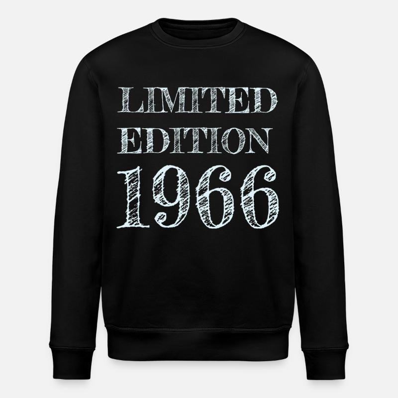 1966 60e année de naissance - Sweat bio ROLLER Stanley/Stella Unisexe - noir