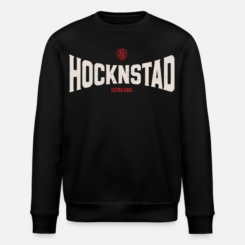 Hocknstad - Stanley/Stella ROLLER Unisex Organic Sweatshirt - black