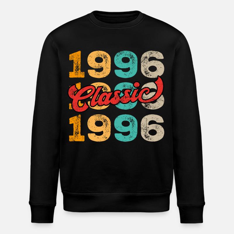 Classic 1996 - Stanley/Stella Unisex Bio-Sweatshirt ROLLER - Schwarz