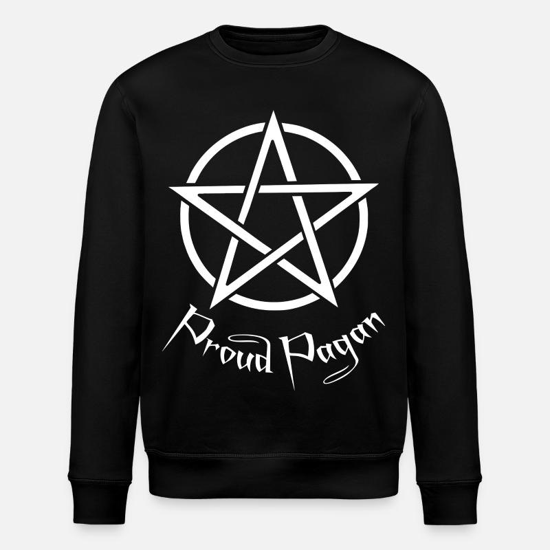 Beltane Blessings May Day Pagan - Stanley/Stella ROLLER Unisex Organic Sweatshirt - black