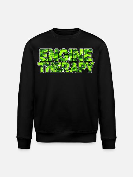 Engine Therapy Camouflage für echte Schrauber - Stanley/Stella Unisex Bio-Sweatshirt ROLLER - Schwarz
