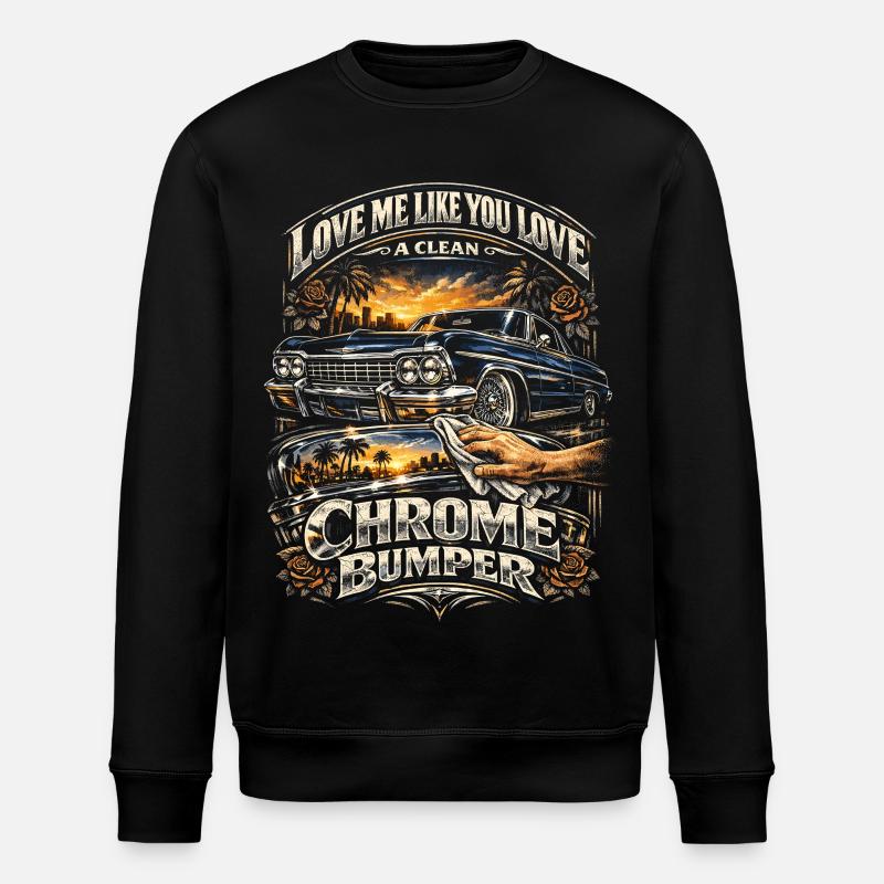 Lowrider Auto - Sweat bio ROLLER Stanley/Stella Unisexe - noir