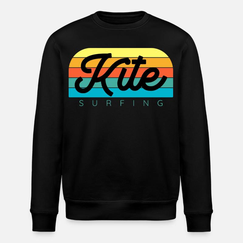 Kitesurfeur Kiteboard Kitesurf Kitesurf - Sweat bio ROLLER Stanley/Stella Unisexe - noir