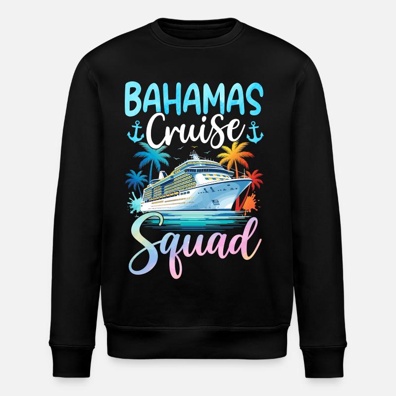 Bahamas Cruise Squad - Stanley/Stella Unisex Bio-Sweatshirt ROLLER - Schwarz