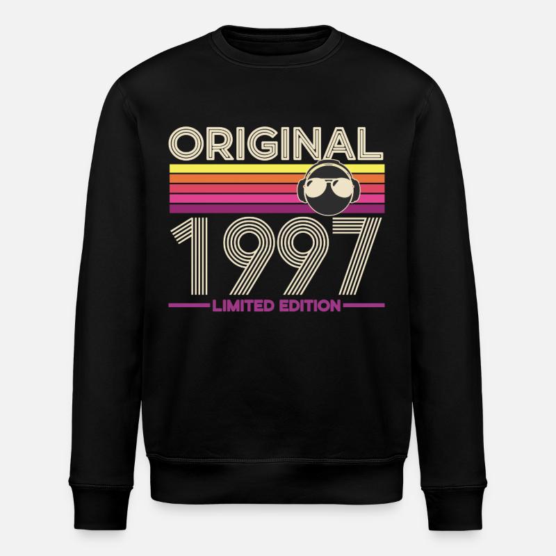 Original 1997 Retro Edition - Stanley/Stella ROLLER Unisex Organic Sweatshirt - black