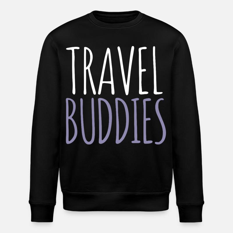 Compagnon de voyage - Sweat bio ROLLER Stanley/Stella Unisexe - noir