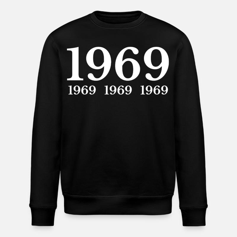 1969 - Stanley/Stella Unisex Bio-Sweatshirt ROLLER - Schwarz