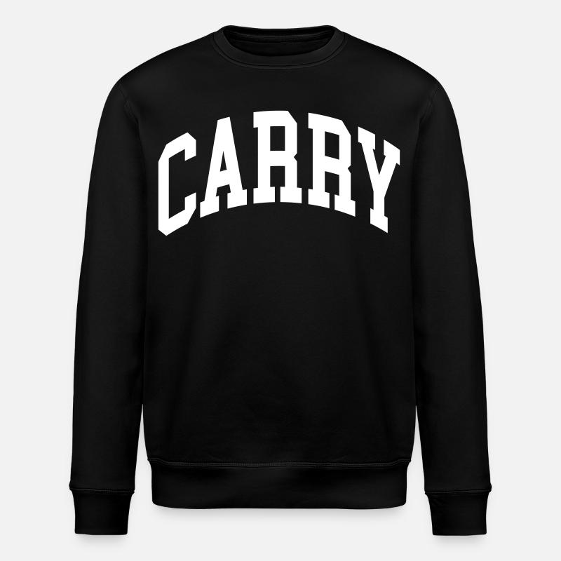 Carry - Stanley/Stella Unisex Bio-Sweatshirt ROLLER - Schwarz