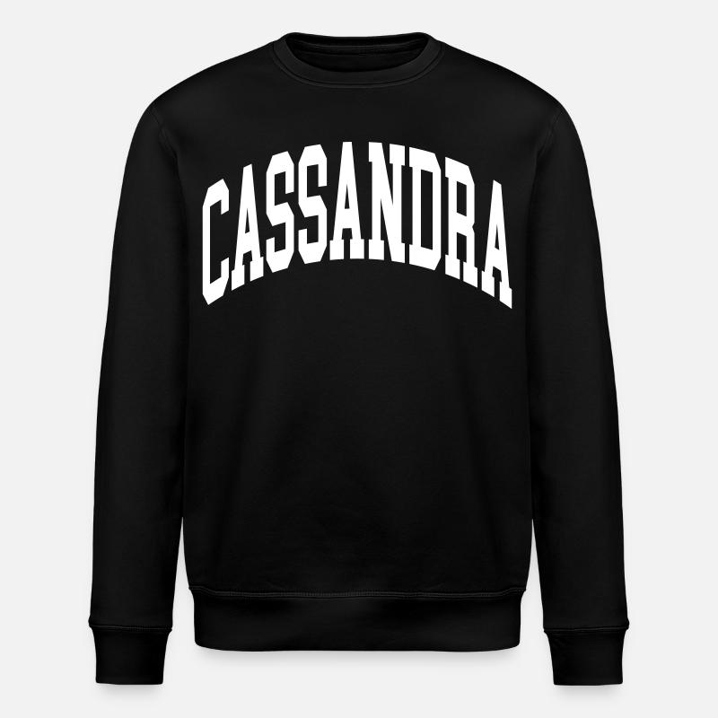 Cassandra - Stanley/Stella ROLLER Unisex Organic Sweatshirt - black