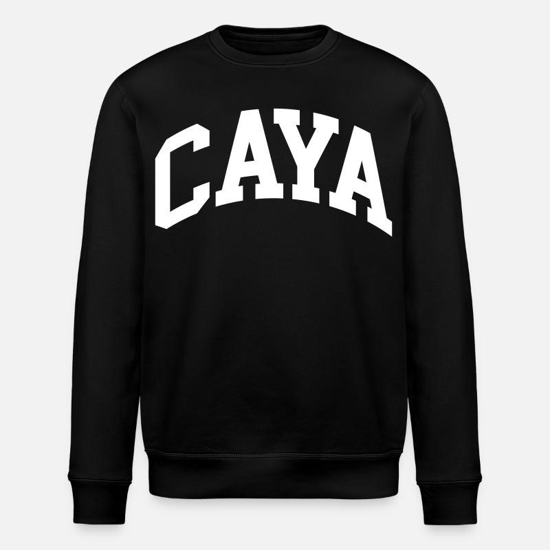 Caya - Stanley/Stella Unisex Bio-Sweatshirt ROLLER - Schwarz