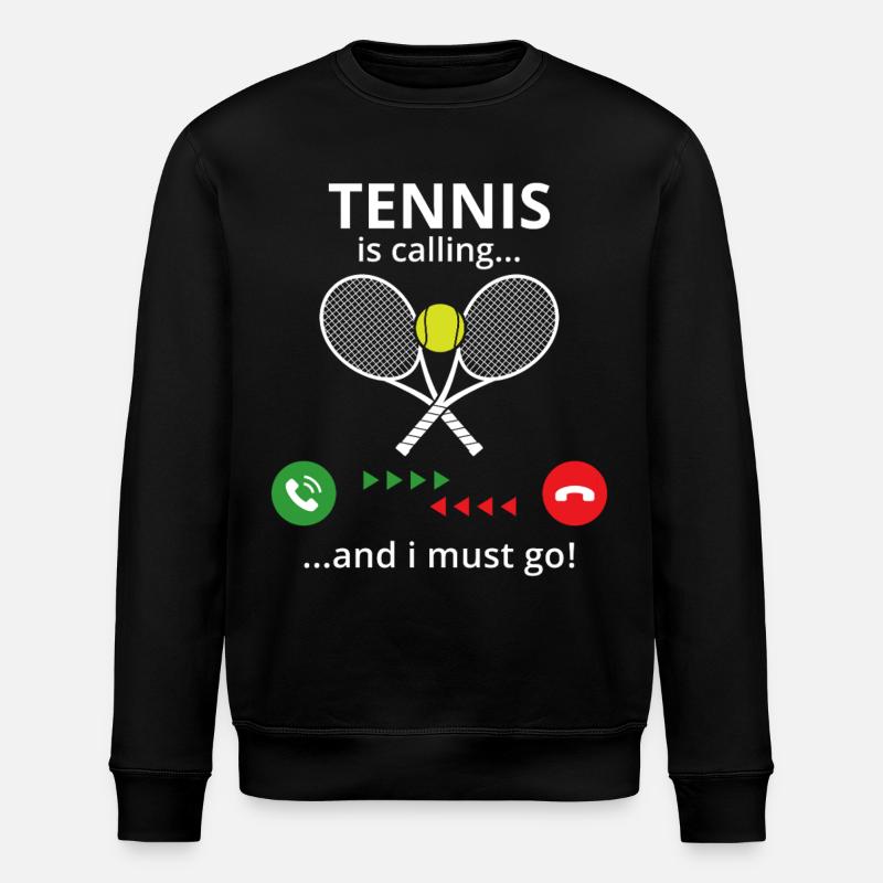 Tennis - Stanley/Stella Unisex Bio-Sweatshirt ROLLER - Schwarz