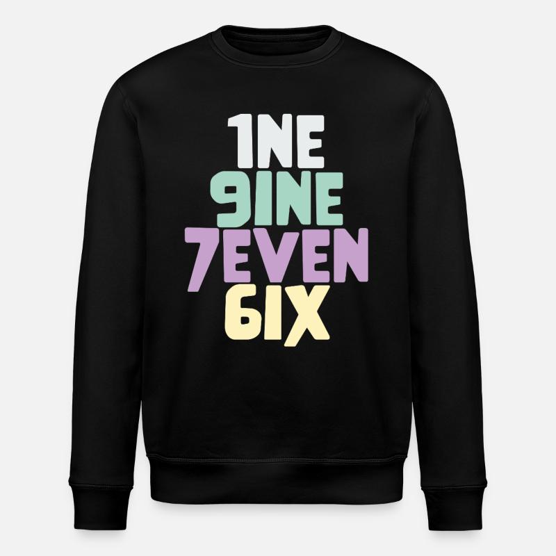 Millésime 1976 - Sweat bio ROLLER Stanley/Stella Unisexe - noir