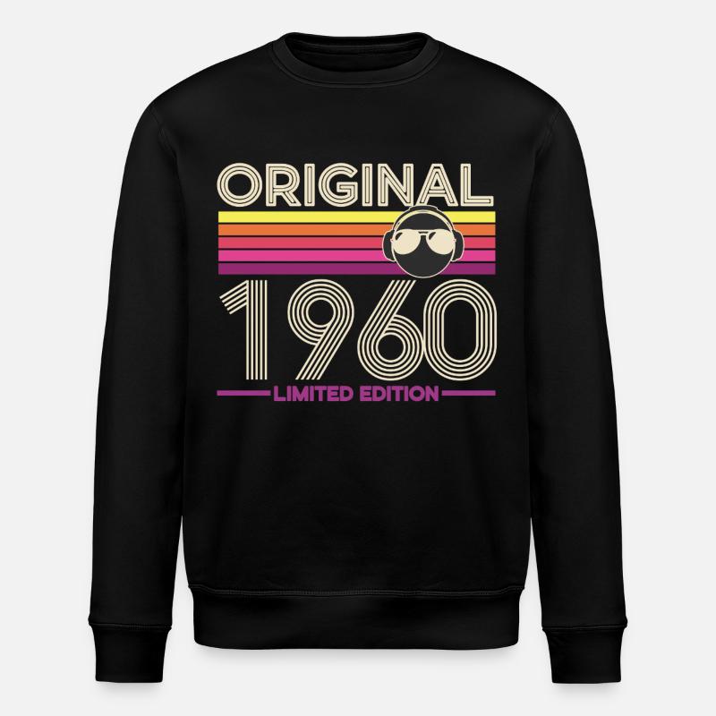Original 1960 Édition Limitée - Sweat bio ROLLER Stanley/Stella Unisexe - noir