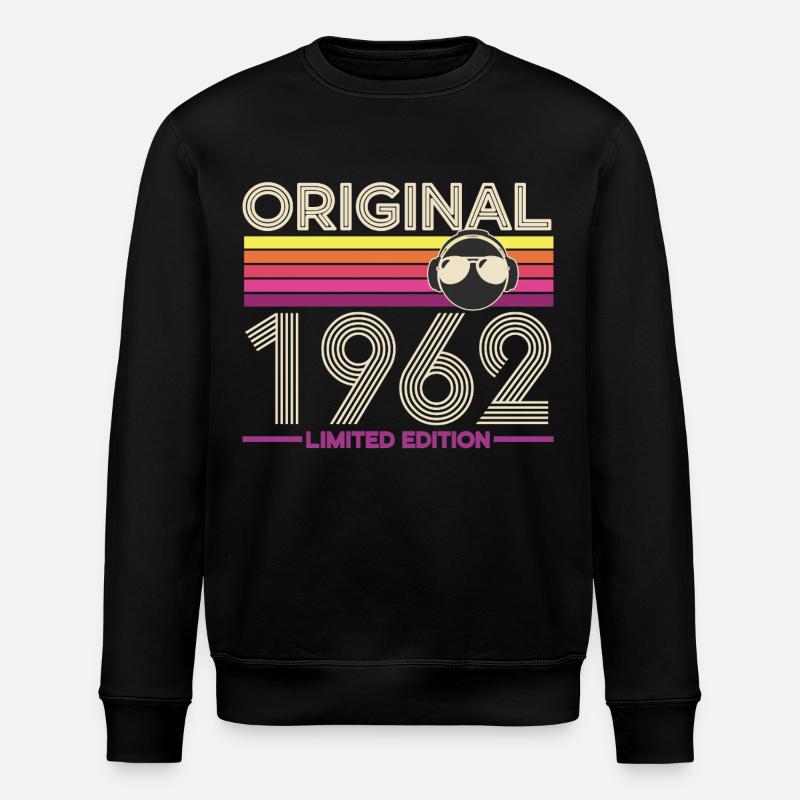 Original 1962 Édition limitée - Sweat bio ROLLER Stanley/Stella Unisexe - noir
