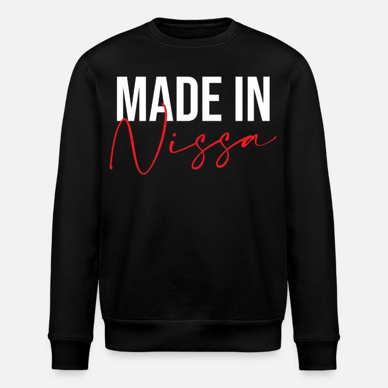 Made in Nissa   - Sweat bio ROLLER Stanley/Stella Unisexe - noir