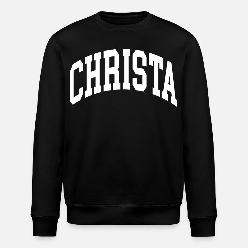 Christa - Stanley/Stella ROLLER Unisex Organic Sweatshirt - black