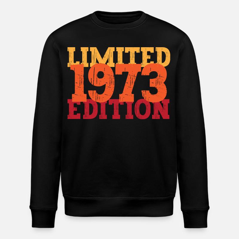Vintage 1973 - Stanley/Stella Unisex Bio-Sweatshirt ROLLER - Schwarz