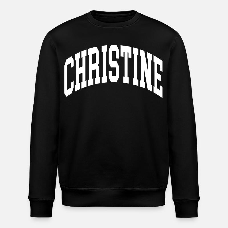 Christine - Sweat bio ROLLER Stanley/Stella Unisexe - noir